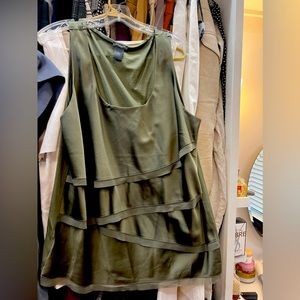 Ann Taylor satin tank top